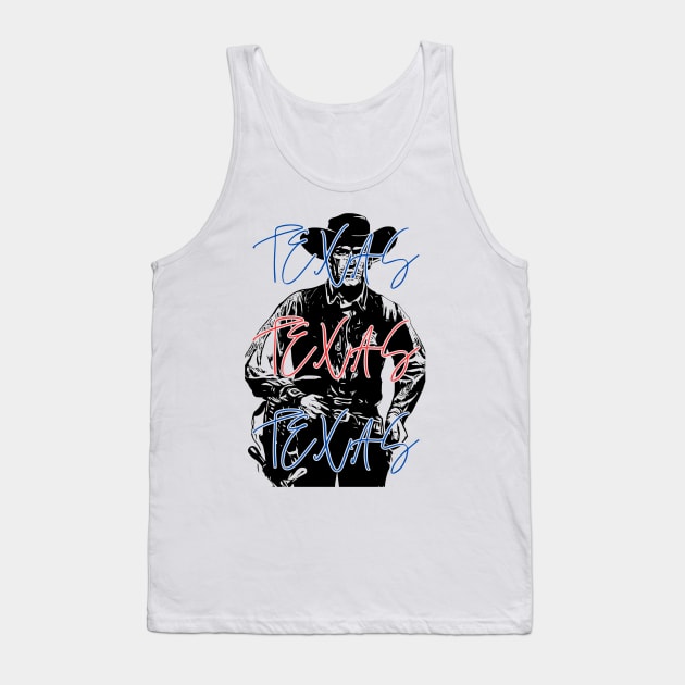 Texas Cowboy Tank Top by Fruit For Dinner